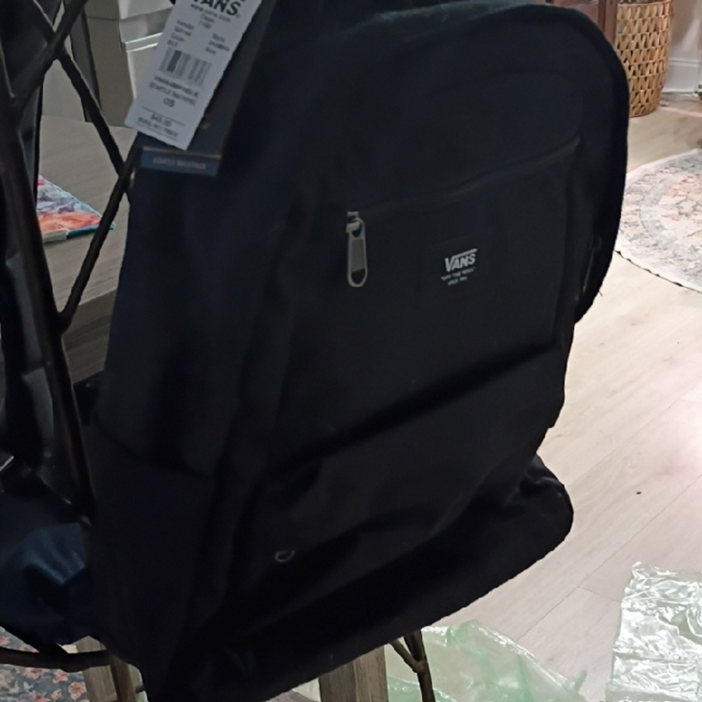 Vans Classic Black Backpack for Men - Picture 4 of 7